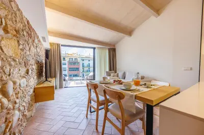 Plano de Bravissimo Ballesteries Penthouse, Monthly Apartment