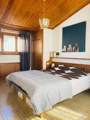 Cama o camas de una habitación en Maison Palamos La Fosca