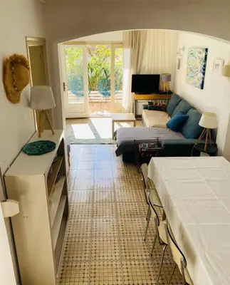 Zona de estar de Maison Palamos La Fosca