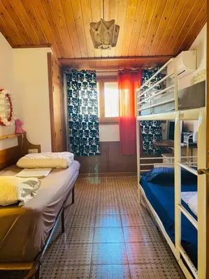 Cama o camas de una habitación en Maison Palamos La Fosca