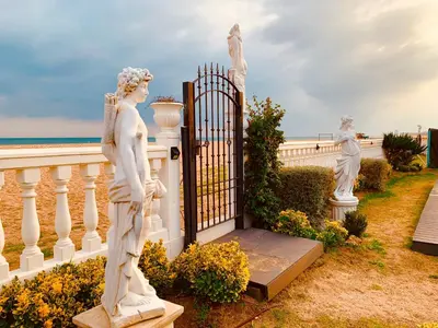 Paisaje cerca de esta villa
