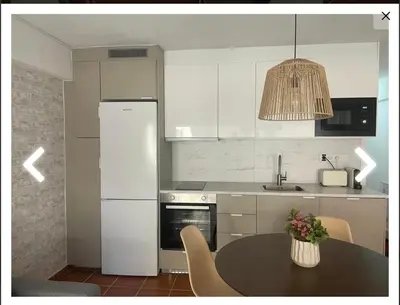 Una cocina o zona de cocina en Apartamento Ridaura