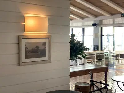 Zona de estar de El Far Hotel Restaurant