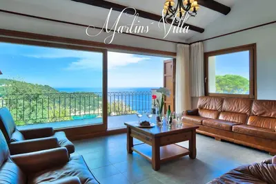 Paisaje cerca de esta villa
