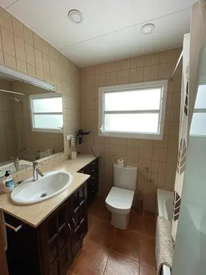 Un baño de Apartamento céntrico cerca de la playa