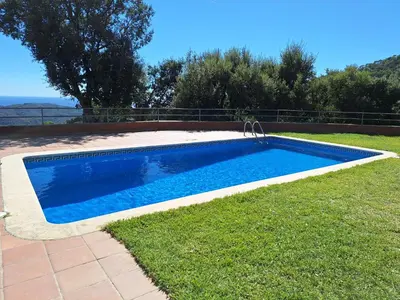 Piscina en o cerca de Casa Roure-4BR-Piscina privada-BBQ-Vistas Mar