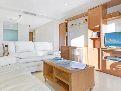 Cama o camas de una habitación en 0330 Apartment in Lloret de Mar