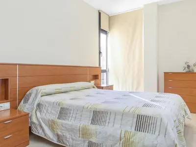 Cama o camas de una habitación en 0330 Apartment in Lloret de Mar