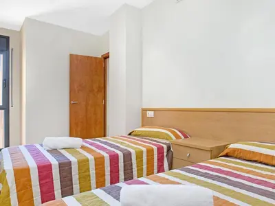 Cama o camas de una habitación en 0330 Apartment in Lloret de Mar