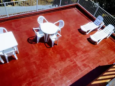 Un balcón o terraza de Villa Carmina