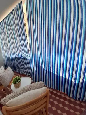 Zona de estar de Bonito estudio en el centro. Ideal parejas.