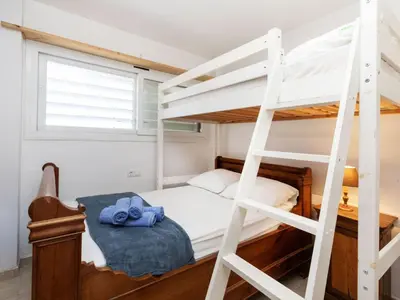 Cama o camas de una habitación en Apartment El Moli by Interhome