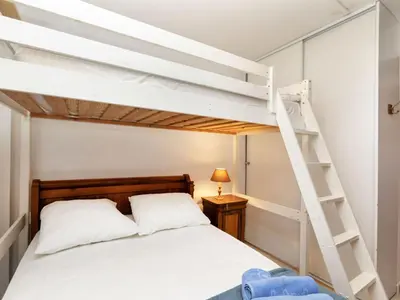 Cama o camas de una habitación en Apartment El Moli by Interhome