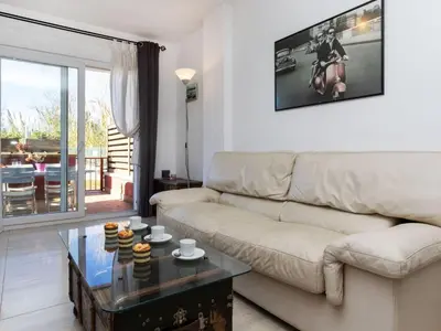 Zona de estar de Apartment El Moli by Interhome
