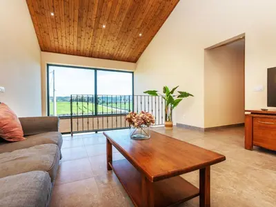 Zona de estar de Holiday Home Can Borni by Interhome