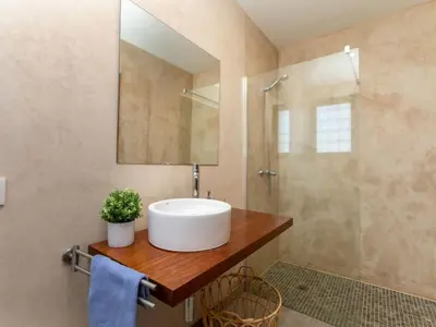 Un baño de Holiday Home Can Borni by Interhome
