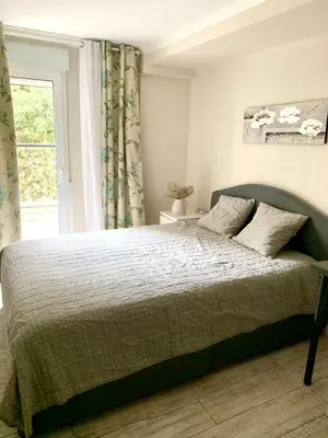Cama o camas de una habitación en Puig comfort