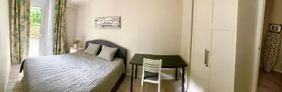Cama o camas de una habitación en Puig comfort