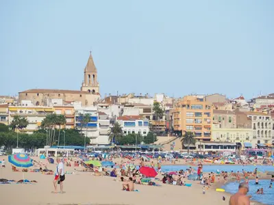 Playa de o cerca de esta casa o chalet