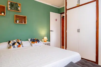 Cama o camas de una habitación en RB-9 RESIDENCIAL BEGUR 5 PaX