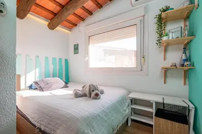 Cama o camas de una habitación en RB-9 RESIDENCIAL BEGUR 5 PaX