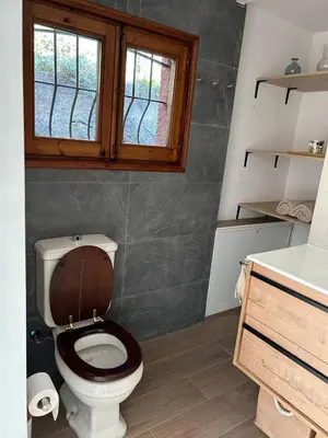 Un baño de Villa Caprice
