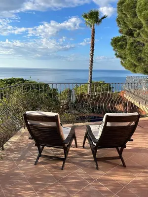 Paisaje cerca de esta villa