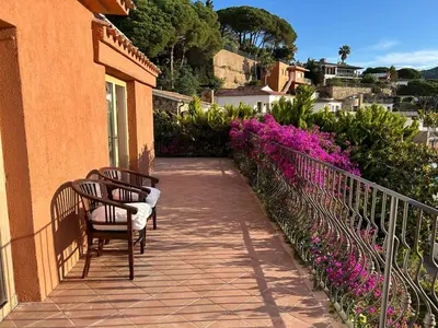 Un balcón o terraza de Villa Caprice