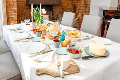 Comida en o cerca de este apartamento