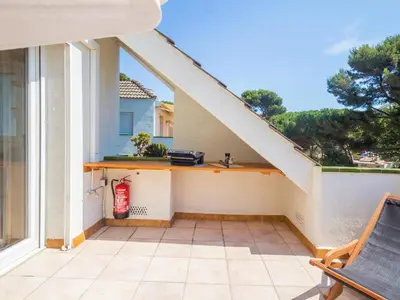 Un balcón o terraza de Apartamento en Cala Cristus