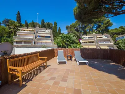 Un balcón o terraza de Apartamento en Cala Cristus