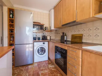 Una cocina o zona de cocina en Apartamento en Cala Cristus