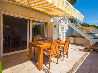 Un balcón o terraza de Apartamento en Cala Cristus
