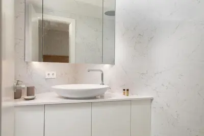 Un baño de VILLA ILLA BLANCA