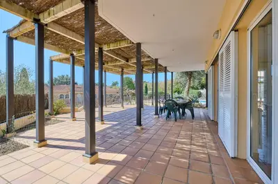 Un balcón o terraza de Villa Franci - Blanes