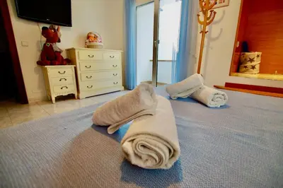 Cama o camas de una habitación en V&V LLORET- Villa Aurora