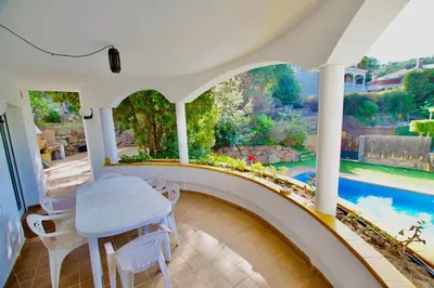 Piscina en o cerca de V&V LLORET- Villa Aurora