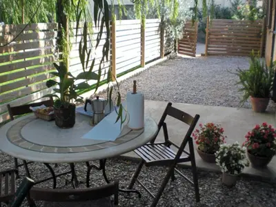 Jardín al aire libre en CAN PLANAS Rural