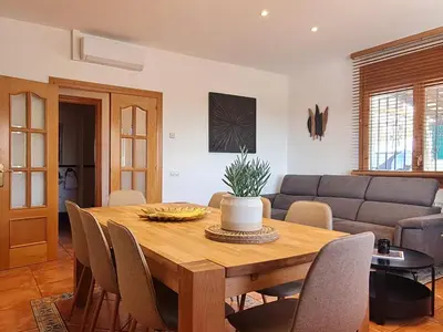 Zona de estar de VILLA ARBUCIES with private pool
