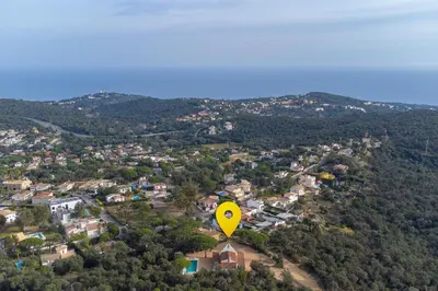 Paisaje cerca de esta villa