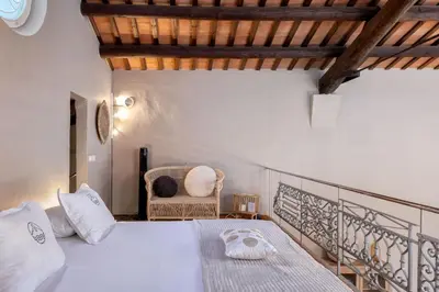 Cama o camas de una habitación en La Capella Costa Brava - By EMERALD STAY