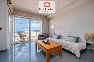 Cama o camas de una habitación en Sol i Aire Apartament Palamós