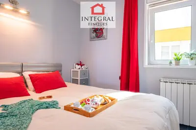 Cama o camas de una habitación en Sol i Aire Apartament Palamós