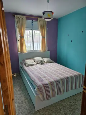 Cama o camas de una habitación en Ferienhaus, Villa in Lloret de Mar
