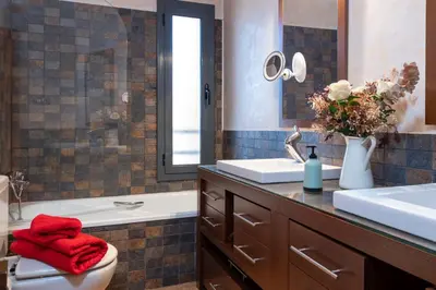 Un baño de Casa en Palafrugell con jardin, Costa Brava