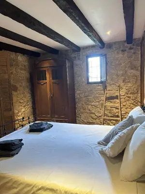 Cama o camas de una habitación en Can Massanet