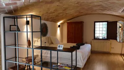 Zona de estar de Can Massanet