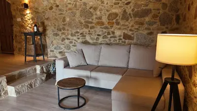 Zona de estar de Can Massanet