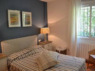 Cama o camas de una habitación en Villa de Lujo con Piscina Privada cerca del Mar - ES-323-61