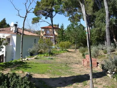 Jardín al aire libre en Villa de Lujo con Piscina Privada cerca del Mar - ES-323-61